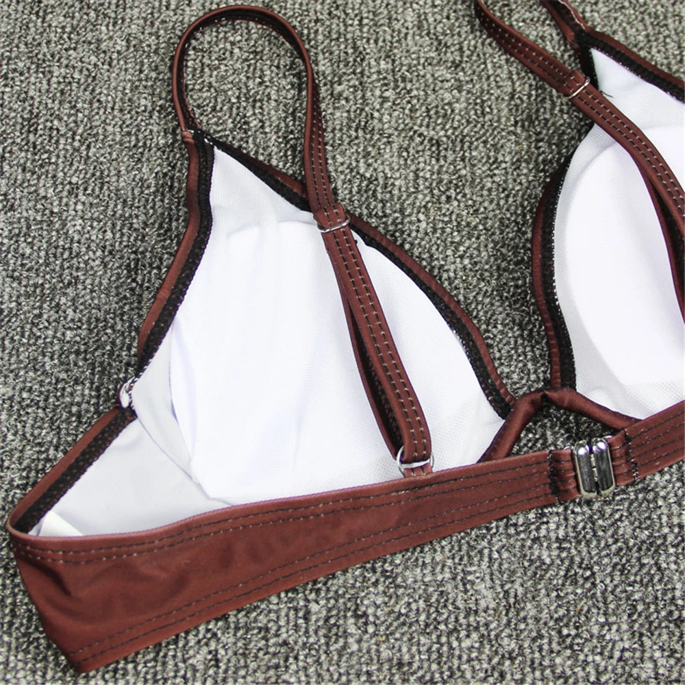 Сексуальные стринги бикини набор женский купальник 2019 Новый пуш-ап Мягкий