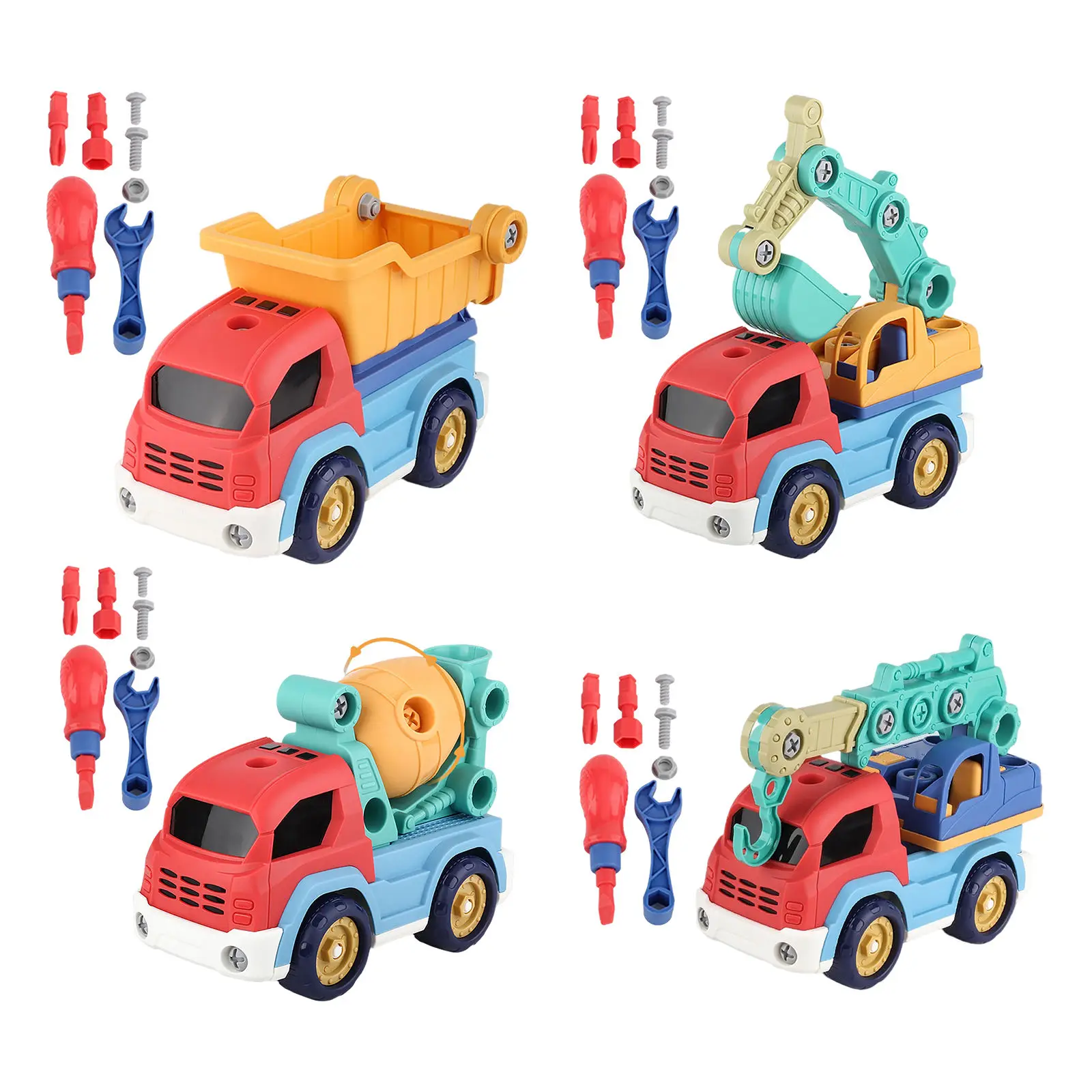

Nut Disassembly Engineering Truck Kids Screw Boys Creative Education Toys Car Model