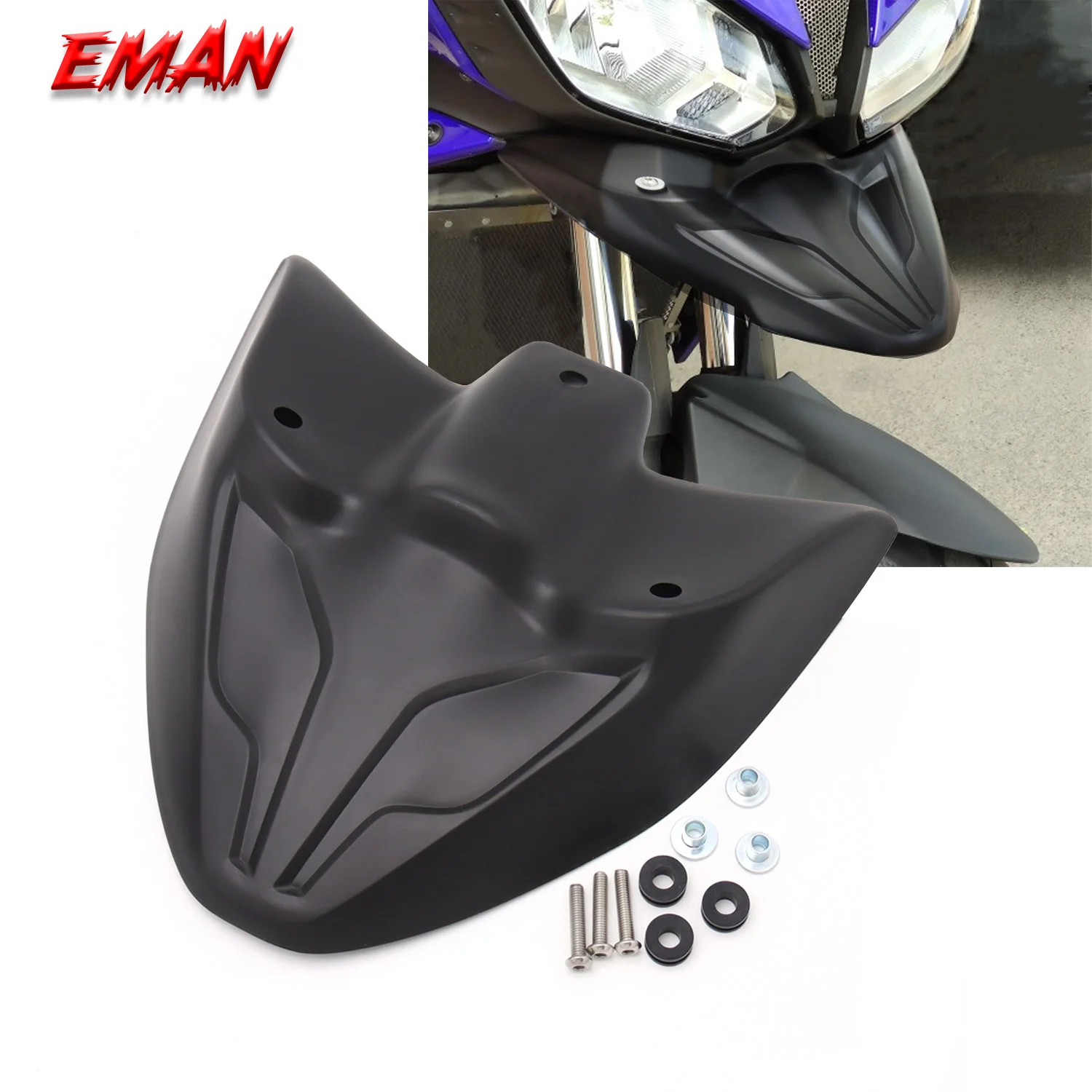 

Motorcycles Front Wheel Fender Beak Nose Cone Extension Cover Extra Fits for YAMAHA Tracer 700 GT 2016-2021/Tracer700 16-2019