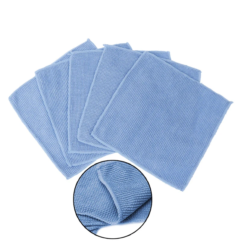 

5Pcs microfiber eyeglasses lens cell phone screen glass camera cleaning cloth