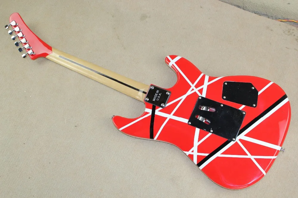 2019 новая + фабрика Левша Крам 5150 электрогитара Eddie Van Halen Kram lefty гитара бесплатная
