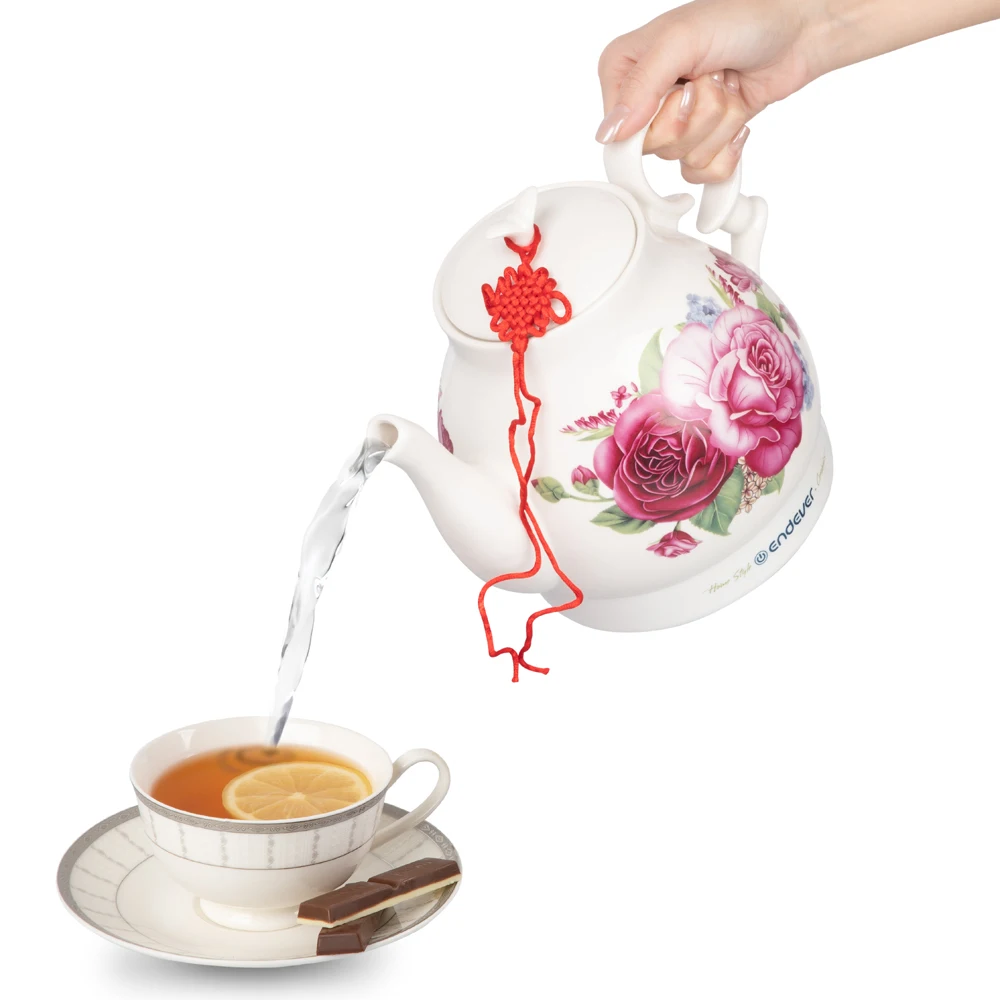 Чайник электрический керамический Endever Skyline KR-400 С мощность 1600 Вт емкость 1 6 л |