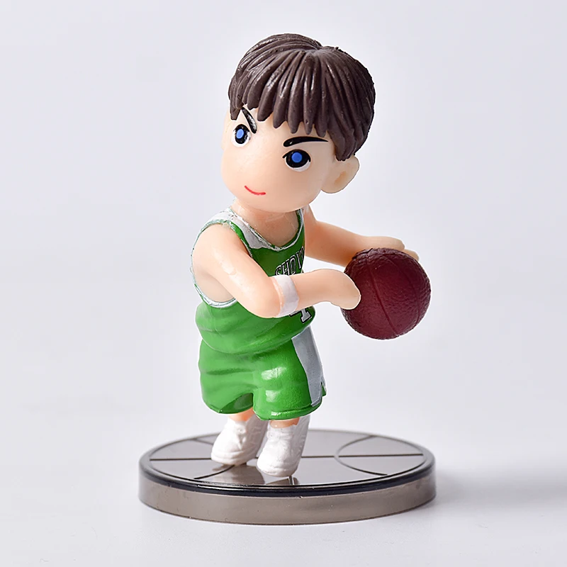 5 шт./лот SLAM DUNK Shohoku баскетболист Фигурки игрушки Hanamichi Rukawa Kaede Sakuragi аниме модель игрушки