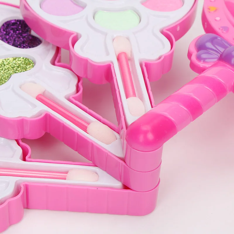 

Fashion Kids Cosmetics Make Up Set Princess Dress Up Toy Safe Washable Kids Makeup Set Princess Cosmetics Make Up Set For Girls