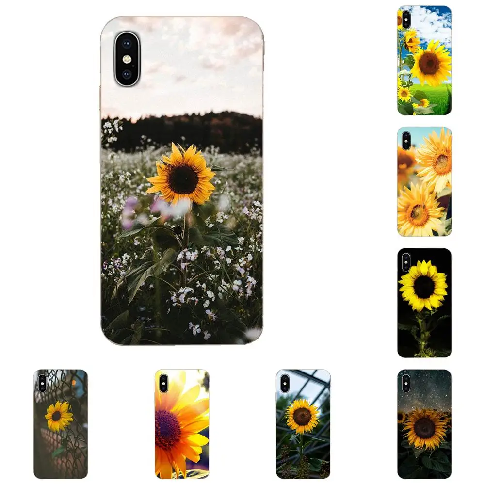 Силиконовые чехлы для huawei Honor mate Nova Note 20 20s 30 5 5I 5T 7C 8A 8X9X10 Pro Lite Play Beautiful Flower Sunflower |