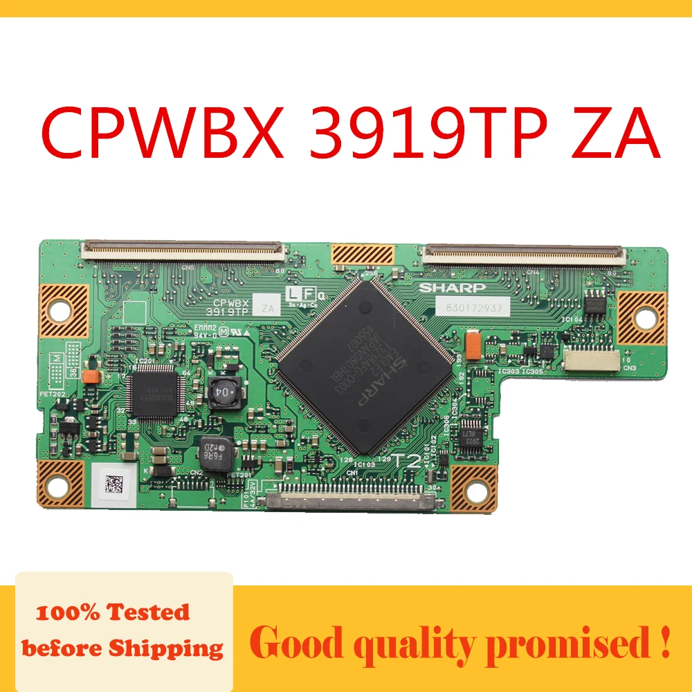 ТВ t con плата CPWBX 3919TP ZA Логическая для SHARP... И т. Д. ЖК контроллер оригинальное