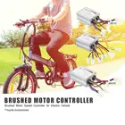Контроллер щетки двигателя 350 Вт500 Вт 12 В24 В36 В48 Вконтроллер щетки для электрического велосипеда. Для деталей двигателя коробки постоянного тока