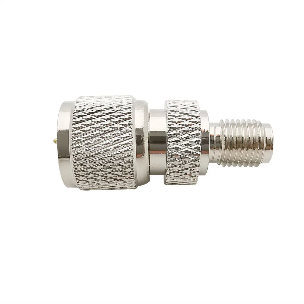 1 шт. SMA Гнездовой разъем для Mini UHF штекер никелированный прямой радиочастотный