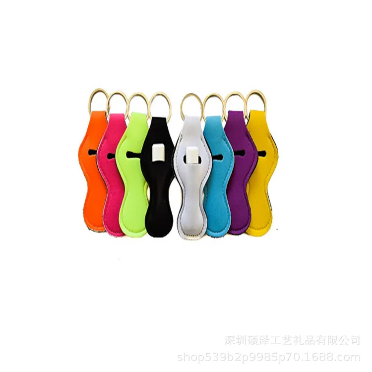 

100 шт., неопреновый держатель для бальзама для губ, 6 цветов