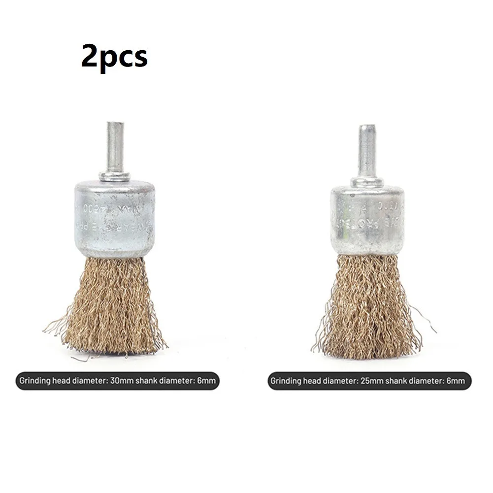 

Kit Wire Brush Polishing Rotary Power Tool Set 25mm/30mm 2pcs 2pcs/set