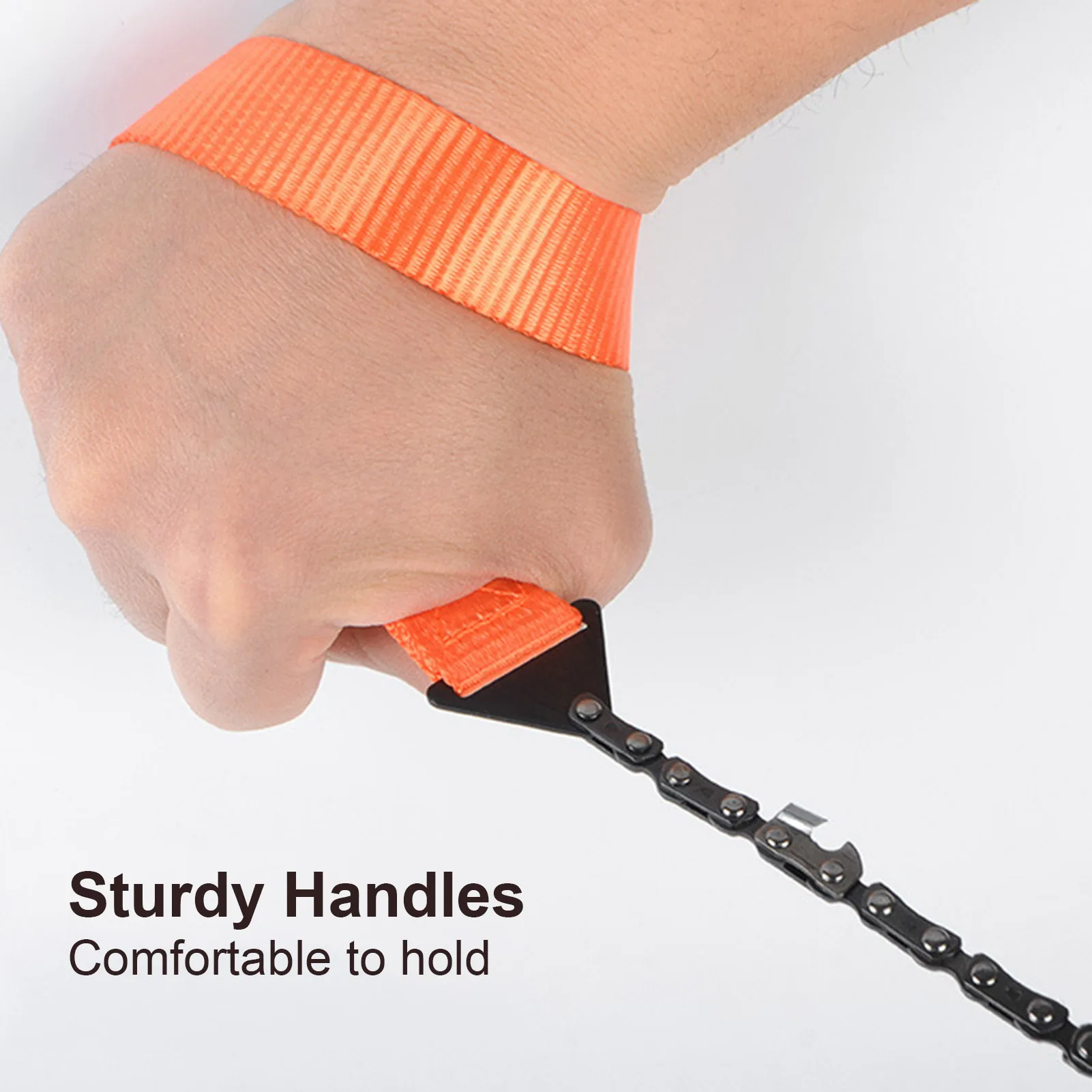 Складной мини ручная пила Портативный бензопила 3/8 Тонкий Зубная цепная сад