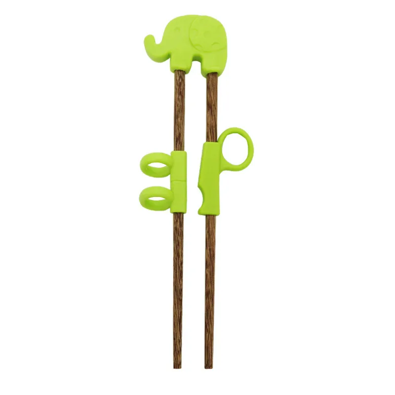 

1 Pair Hot Sale Multi Color Cute Learning Training Chopsticks For Kids Children Chinese Chopstick Learner Gifts palillos chinos