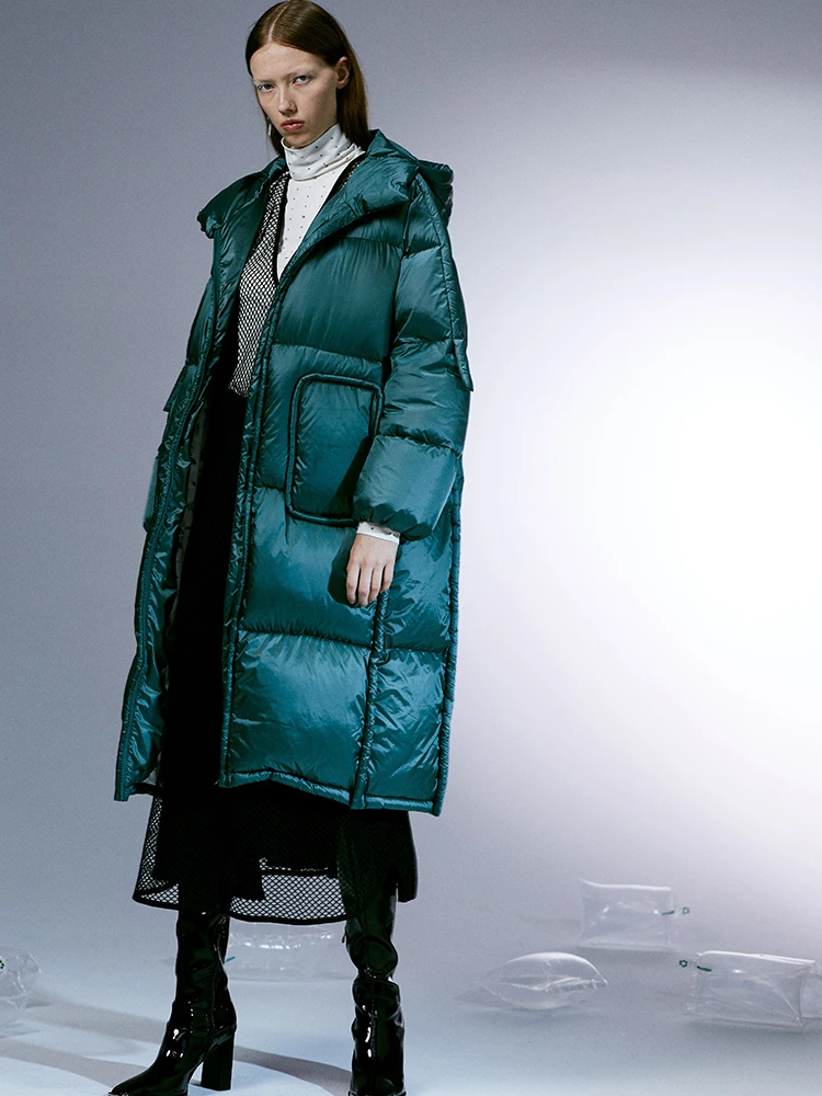 Оригинальный дизайн зимняя женская короткая Повседневная Свободная Толстая