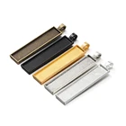 10 шт.10x50 мм прямоугольные подвески настройки кабошоны основы ободок пустые лотки подходят кабошон камея DIY изготовление ювелирных изделий компоненты DIY