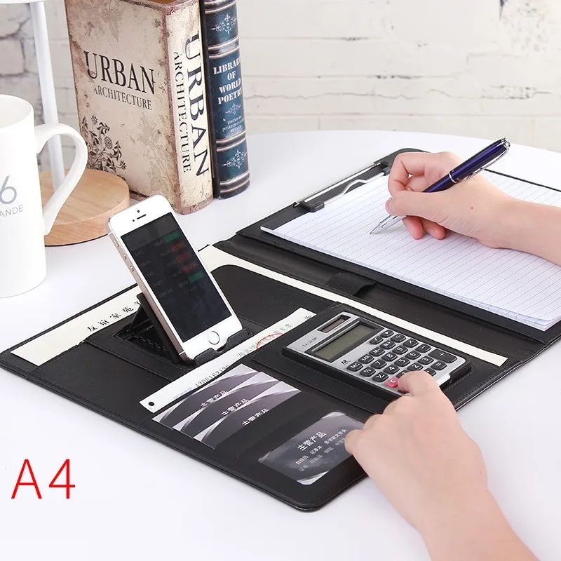 

A4 Phone Holder Bags Document Business Folder Manager Conference Calculator File Organizer Layout School Office Stationery Gifts