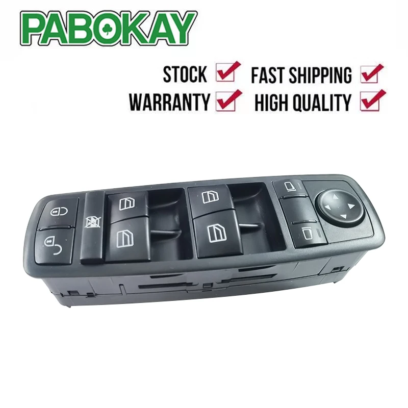 

For Mercedes Benz A B GL M R Class W245 W169 A150 B200 X164 2004-2012 Electric Power Window Master Switch A1698206610 1698206610