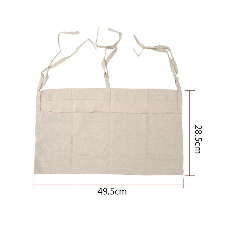 

Baby Bed Hanging Storage Bags Cotton Newborn Crib Organizer Toy Diaper Pocket For Crib Bedding Set Accessories Nappy Store Bags