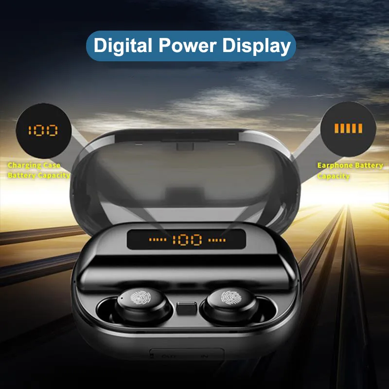 V12 Bluetooth V5.0 наушники беспроводные стерео Спортивные Беспроводные гарнитура 4000