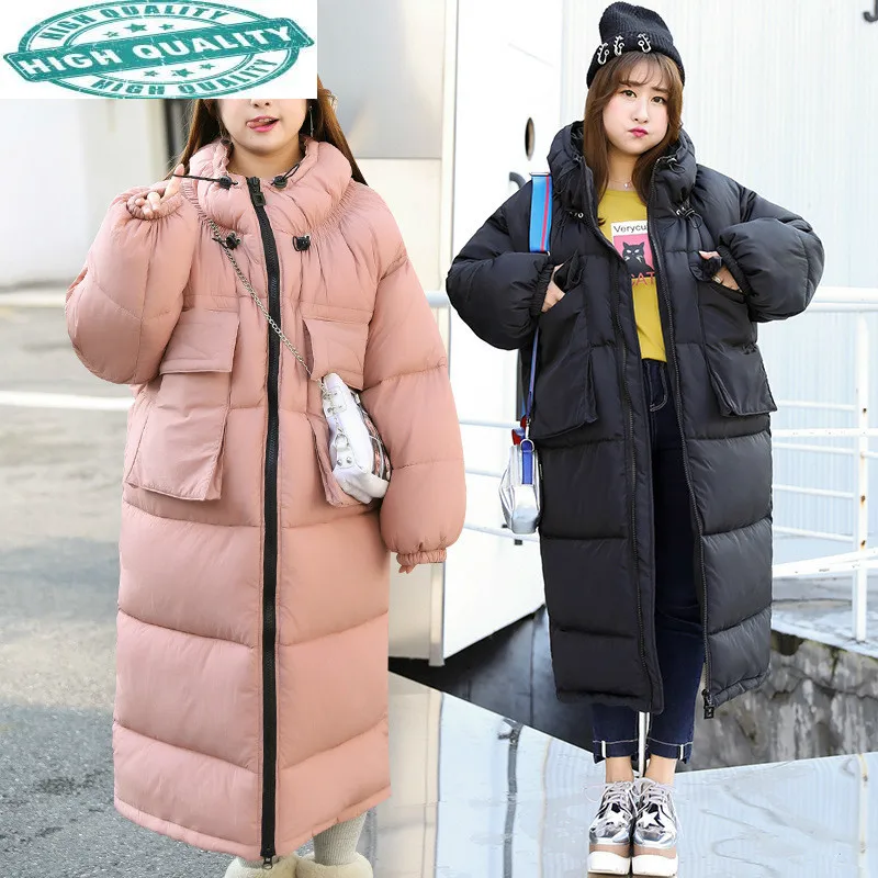 Coat Winter Women Plus Size Korean Women Warm Parka Women Jacket Abrigos Mujer Invierno Y028 YY2252