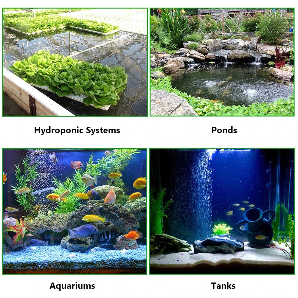 Аэратор Svanur для аквариума камень с пузырьками гидропонной кислородной пластины