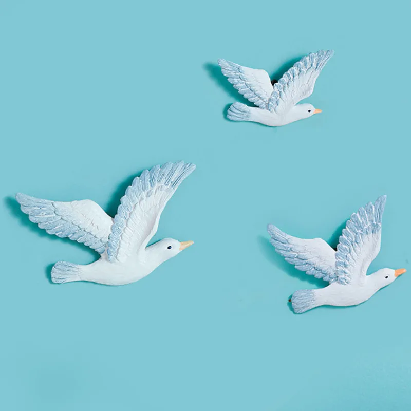 Средиземноморский океан ручная роспись Чайка птица Морской Птица голубь