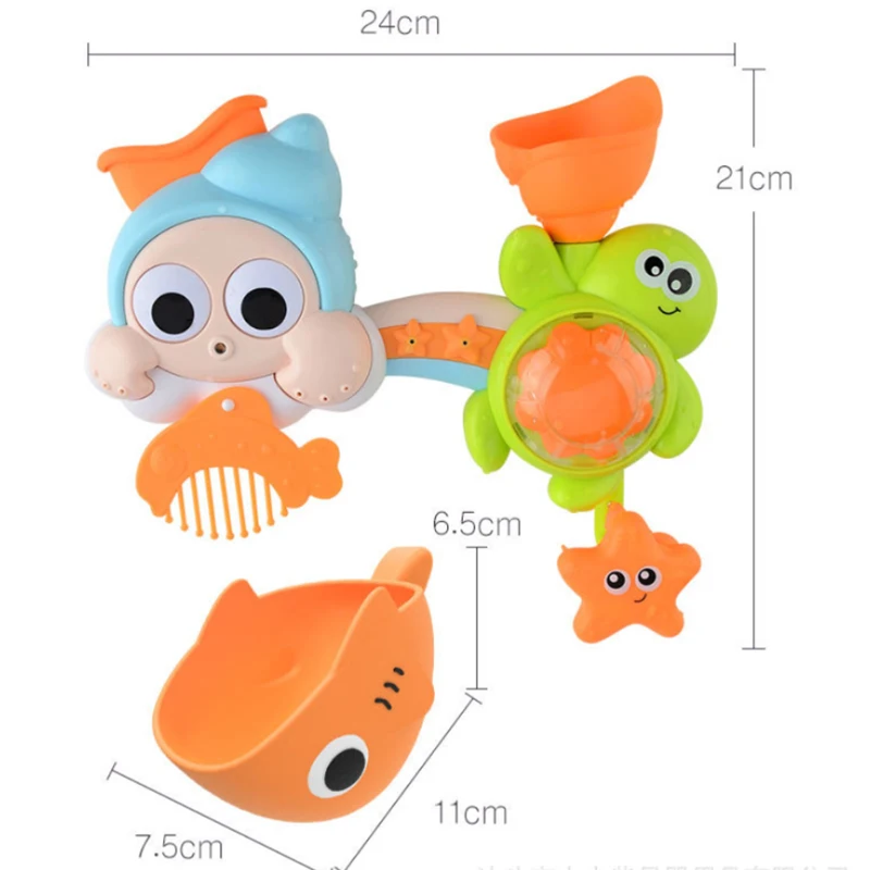 

Bath Toys Baby Water Game Faucet Shower Electric Water Spray Gifts For Children