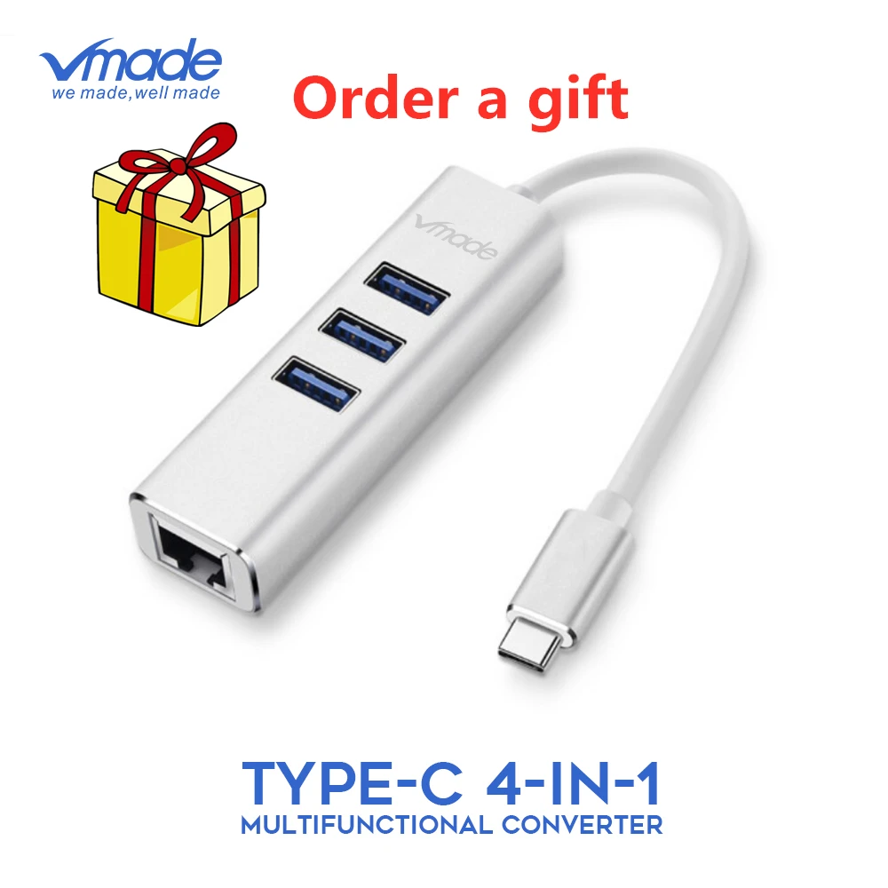 Vmade usb хаб USB Ethernet 3 0 2 к локальной сети концентратор для Mi Box 3/S Android ТВ компьютерной