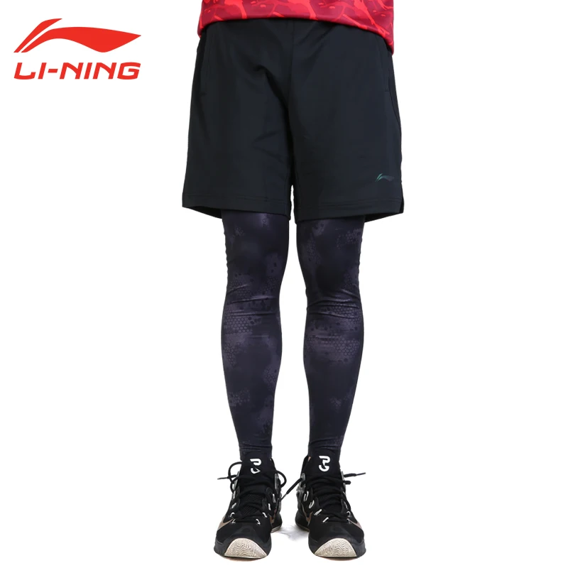 Мужские спортивные брюки Li Ning серия бадминтон эластичные дышащие штаны из