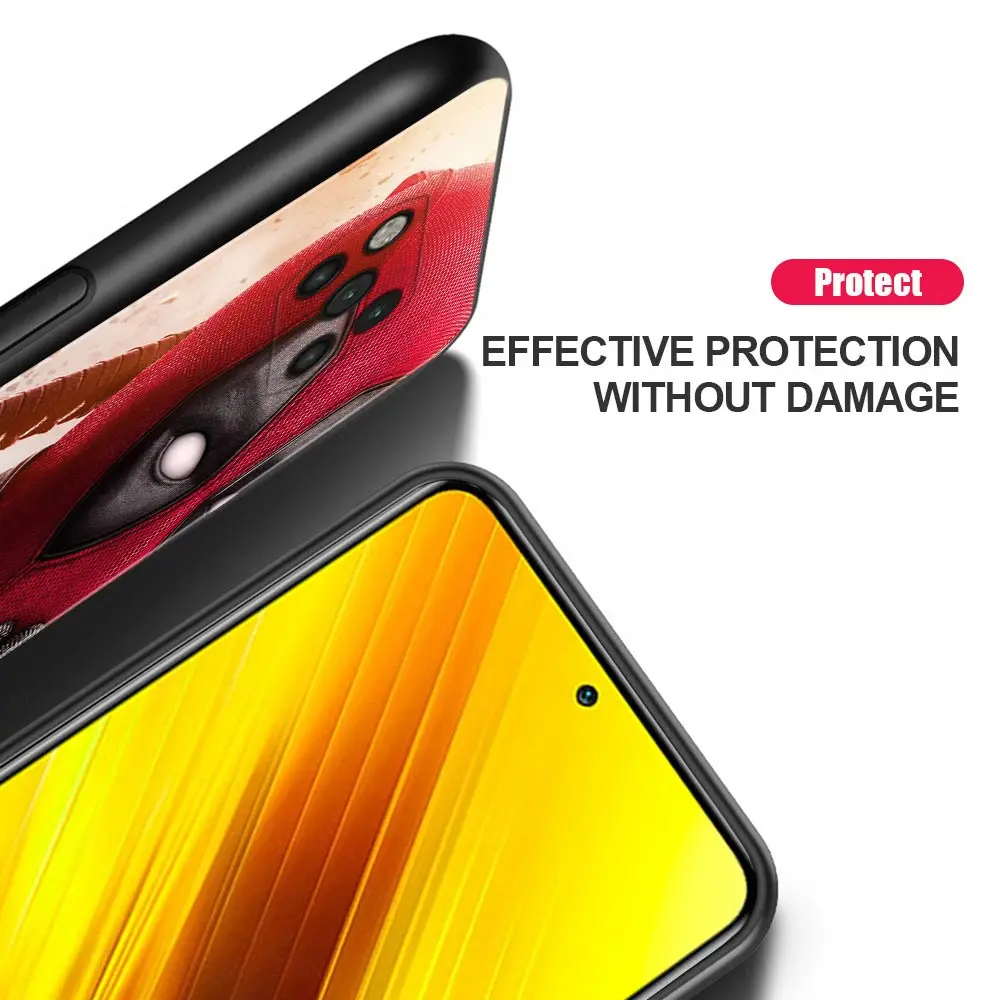 deadpool marvel phone case for xiaomi poco x3 nfc x3 m3 pro x3 f3 gt f1 cover for mi 11t 10t pro 9t 11 note 10 lite civi fundas free global shipping