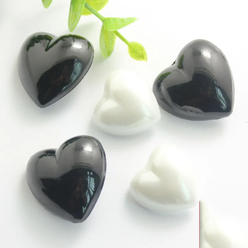 Круглые пуговицы из смолы в форме сердца 50 шт. 12 5 25 мм швейные инструменты