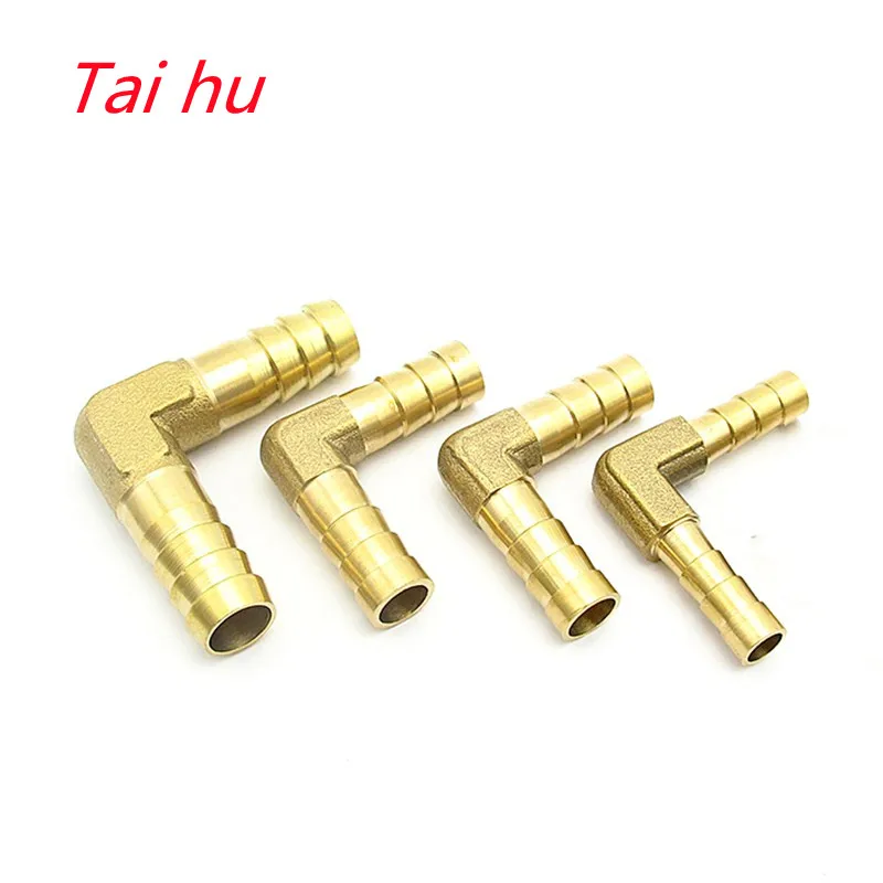 

4mm 5mm 6mm 8mm 10mm 12mm 14mm 16mm 19mm Hose Barb Elbow Brass Barbed Pipe Fitting Coupler Connector Adapter For Fuel Gas Water