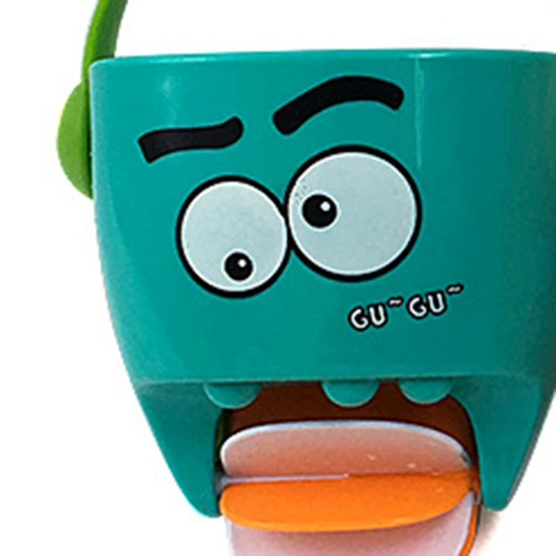 

Mini Leaky Bucket Water Toy Children's Bath Bathroom Cartoon Toy Bucket