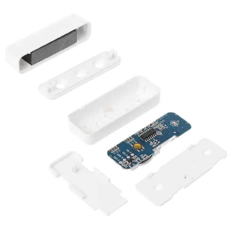 Белый Магнитный умный беспроводной WiFi детектор движения сигнализация Барьерный