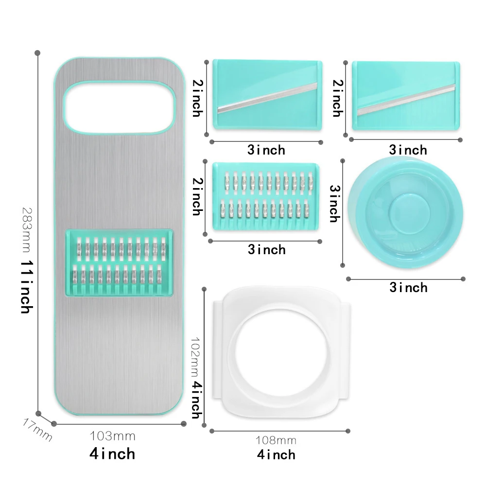Нержавеющая сталь измельчитель овощей Многофункциональный Кухня инструменты