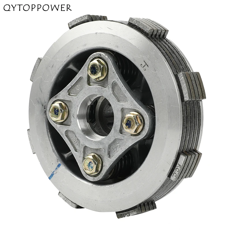 Сцепление ручное в сборе 5 дисков 67 зубьев для горизонтальных двигателей YX YinXiang 140