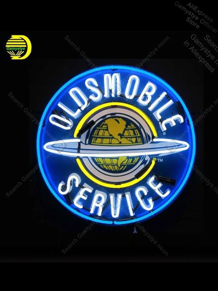 Неоновая вывеска для мобильного сервиса неоновая стеклянная трубка заправочная
