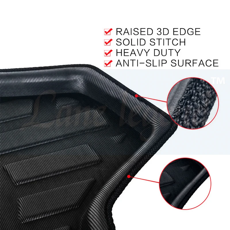 

For Jeep Renegade BU Tailored 2014 2015 2016 2017 2018 2019 Rear Trunk Boot Liner Cargo Mat Luggage Tray Floor Carpet Protector