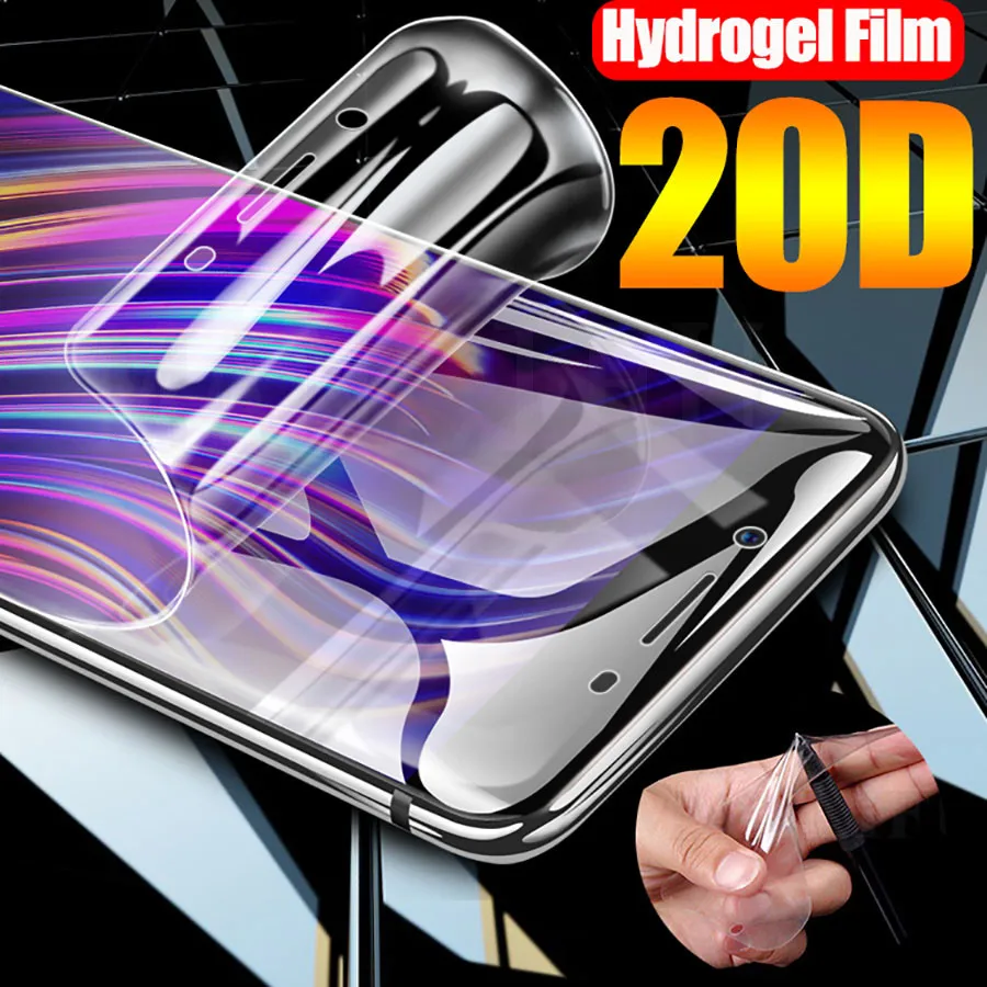 

Hydrogel Film for OPPO Reno 4 Pro X2 Neo Lite Screen Protector for Oppo A52 A92 S A72 A12S Not Glass