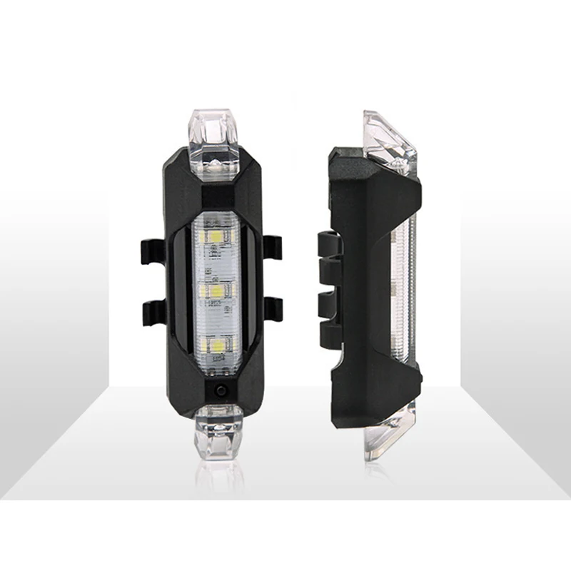 Водонепроницаемый задний фонарь для велосипеда с зарядкой через USB 4 режима |
