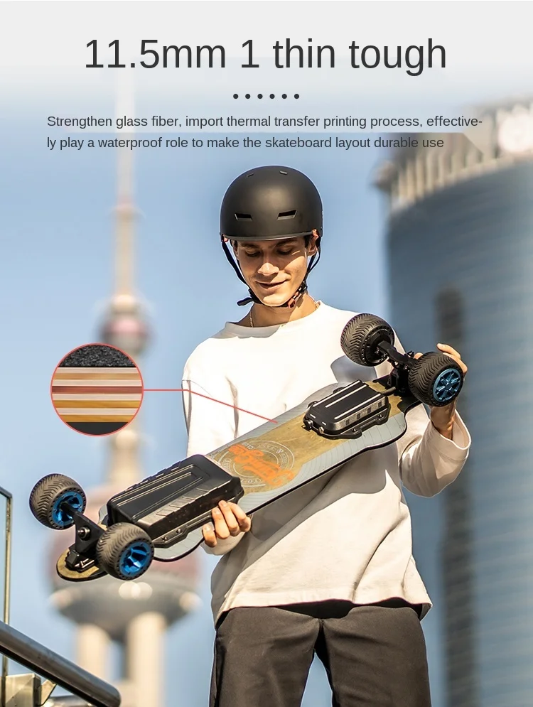 

zq Electric Scooter Four-Wheel Shock Absorber Adult Scooter High-Speed Double Drive Remote Control Smart Drift Car Balance Car