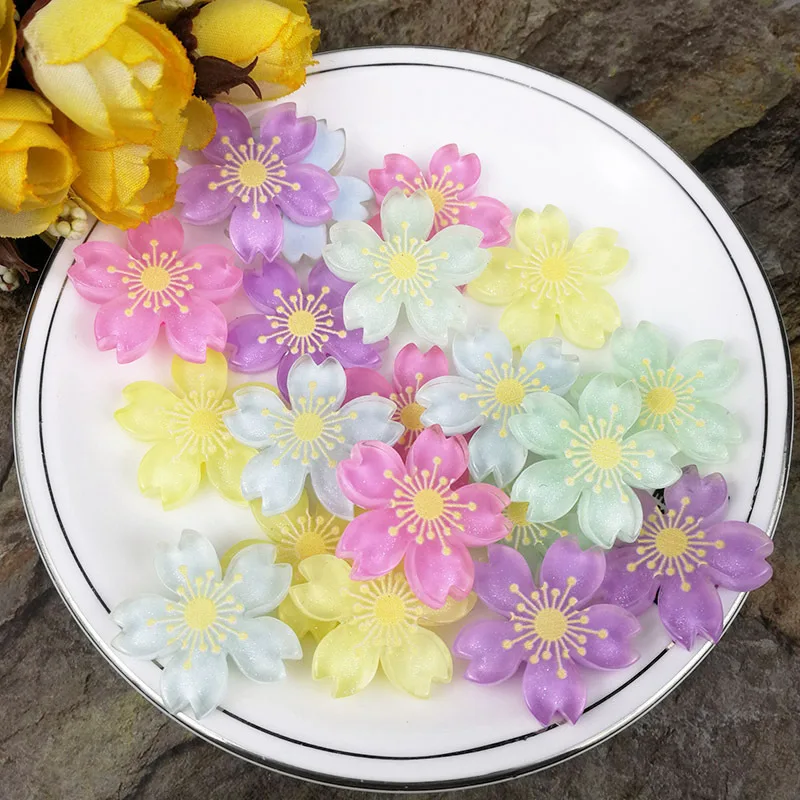 5 шт. аксессуары для волос из смолы 2 6 см|Ювелирная фурнитура и компоненты| |