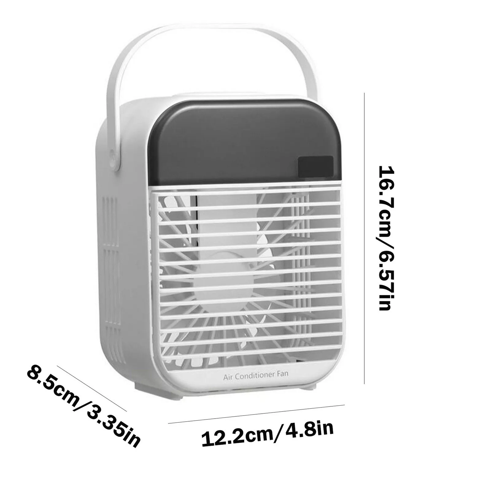 

USB Desk Mini Fan Portable Air Cooler Fan Air Conditioner Light Desktop Air Cooling Fan Humidifier Purifier For Office Bedroom