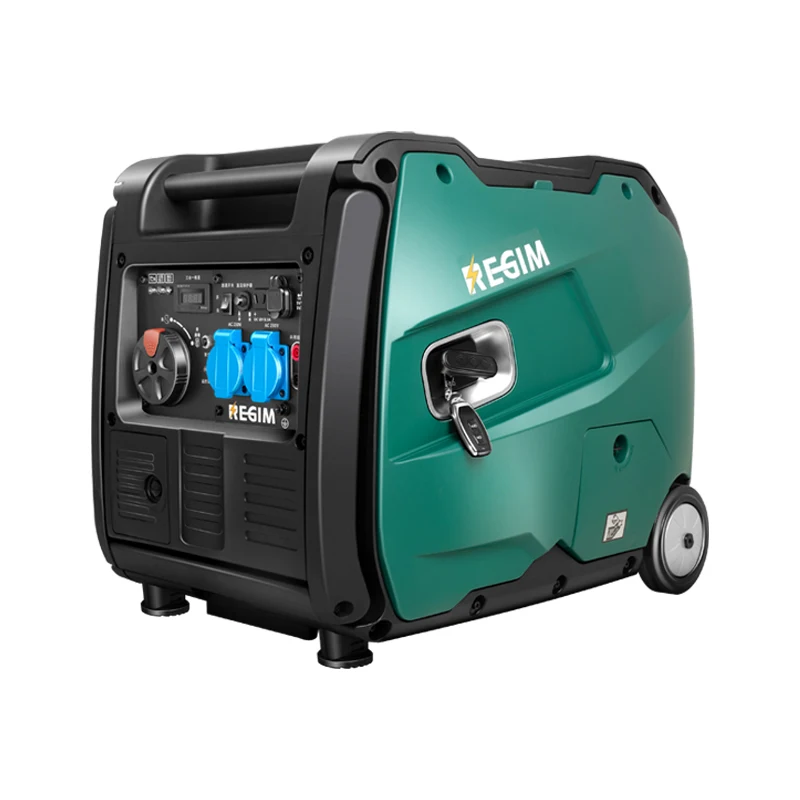 Бензиновый генератор на 1 кВт 53 куб. См бесшумный преобразователь частоты 220 В