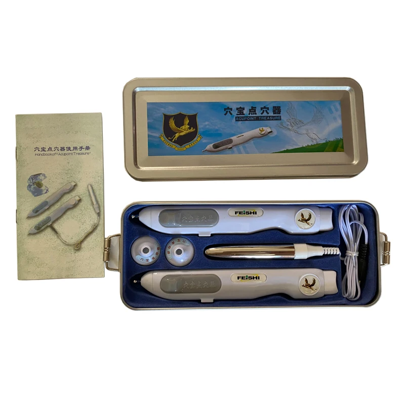 ACUPOINT сокровище акупунктурные тапочки Магнитная терапия ручка Массажная палка