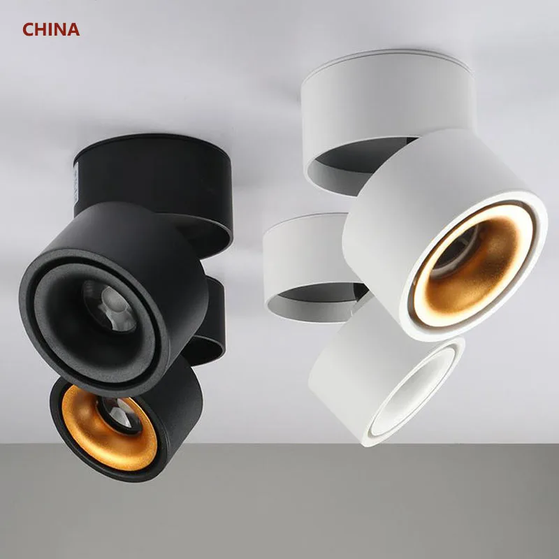 $13.95 LED downlight ceiling spot light indoor lighting, 7W, 12W, 15W, suitable for kitchen, living room, bathroom surface mounted