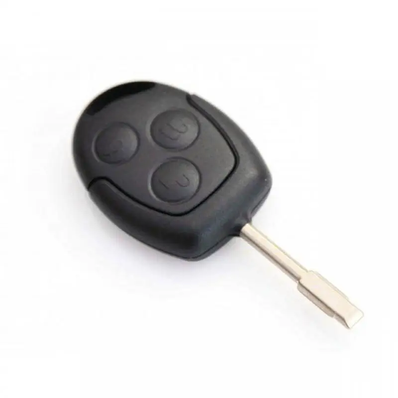 

Black 3 Button Remote Key FOB Case for Ford Cars Key Shells Replacement