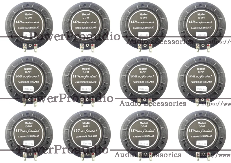 12PCS/LOT Hiqh Quality Replacement Diaphragm For Wharfedale Titan D-701
