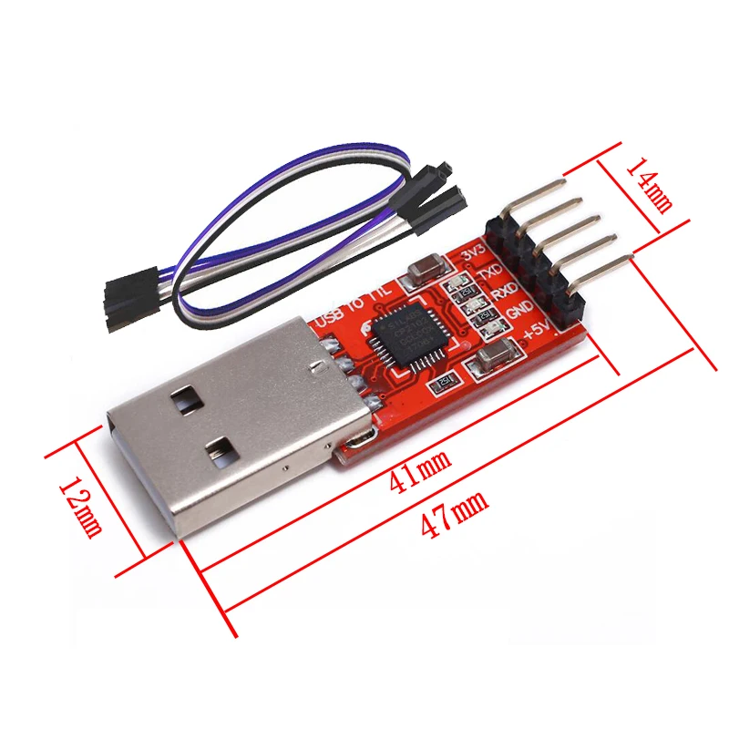 3 шт./лот = 1 шт. PL2303HX + CP2102 CH340G USB в TTL для arduino PL2303 5PIN UART модуль | Электронные