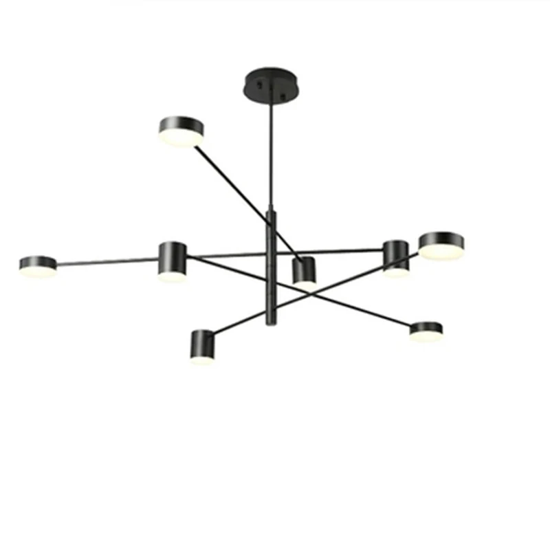 Художественная креативная Люстра для гостиной Современная Подвесная лампа в