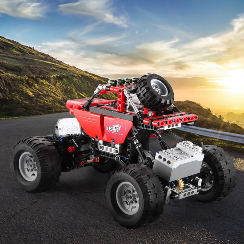 Серия строительных блоков для городского транспорта восхождение по бездорожью